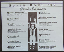 Load image into Gallery viewer, 1989 NFL Superbowl XXIII Program San Francisco 49ers - Bengals Jerry Rice Signed