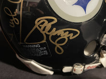 Load image into Gallery viewer, Pittsburgh Steelers Steel Curtain Autographed x4 NFL Signed Mini-Helmet JSA
