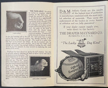 Load image into Gallery viewer, 1920s Baseball How To Pitch Pamphlet MLB Vintage Antique MILB Draper-Maynard