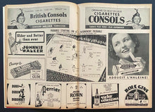 Load image into Gallery viewer, 1937 Montreal Forum NHL Hockey Program Maroons Beveridge Shutout Blackhawks