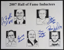 Load image into Gallery viewer, 2007 Canadian Football Hall Of Fame Inductees Autographed x5 Print Signed CFL