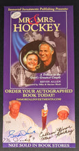 Load image into Gallery viewer, Gordie Howe + Wife Colleen Dual Signed Autographed Mr + Mrs Hockey Book Promo
