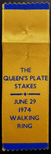 Load image into Gallery viewer, 1974 Horse Racing Queens Plate Program with Reporter Notes + Pass + Credentials