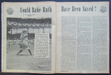 Load image into Gallery viewer, 1948 Rare Physical Culture Magazine - NY Yankees Babe Ruth Cover (1895-1948) Vtg