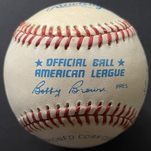 Load image into Gallery viewer, MLB Perfect Game Pitchers Multi Signed American League Baseball x7 Autos JSA LOA