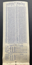 Load image into Gallery viewer, 1939 100th Anniversary Baseball Calendar + Schedules MLB + A.L. + N.L. Vintage