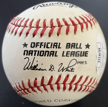 Load image into Gallery viewer, David Justice Signed Autographed National League Rawlings Baseball JSA