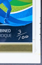 Load image into Gallery viewer, 2010 Vancouver Winter Olympics Uncut Card Sheet 21 Events Ltd. Ed #3/100