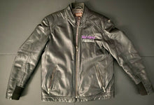 Load image into Gallery viewer, Deep Purple Mens Large Danier Leather Jacket Vintage Zippered Music Band