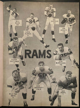 Load image into Gallery viewer, 1957 Vintage NFL Football Program Los Angeles Rams San Francisco 49ers Coliseum