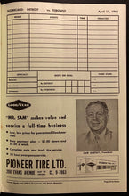 Load image into Gallery viewer, 1963 NHL Hockey 3 Stanley Cup Finals Programs Toronto Maple Leafs vs Red Wings