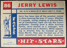 Load image into Gallery viewer, 1957 Topps Hit Stars Trading Card Jerry Lewis #86 Non Sports Vintage