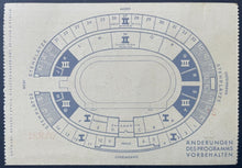 Load image into Gallery viewer, 1936 Summer Olympics Futbol Gold Medal Final Ticket Sports Historical Soccer VTG