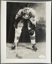 Load image into Gallery viewer, Red Horner Autographed Signed B&W Photo Toronto Maple Leafs NHL Hockey VTG JSA