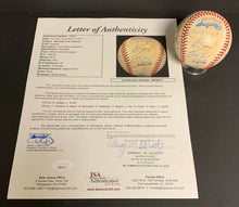 Load image into Gallery viewer, 1993 New York Yankees Team Signed Autographed Baseball Boggs Smith Mattingly JSA