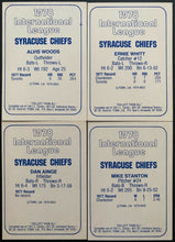 Load image into Gallery viewer, 1978 Signed Syracuse Chiefs Baseball Cards Autographed Danny Ainge Ernie Whitt
