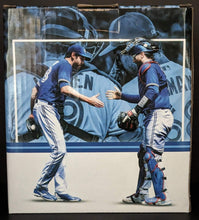 Load image into Gallery viewer, Danny Jansen Jordan Romano Handshake Bobblehead Toronto Blue Jays MLB GDGA