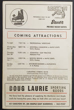 Load image into Gallery viewer, 1965 Maple Leaf Gardens Jr A Program Hamilton Red Wings vs Toronto Marlboros