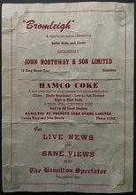 Load image into Gallery viewer, 1951 McMaster University vs Windsor ORFU Rugby Football Program Canadian College