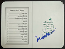 Load image into Gallery viewer, 1998 Masters Golf Champion Mark O'Meara Autographed Signed Scorecard 1998 Issue