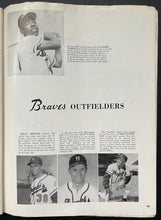 Load image into Gallery viewer, 1958 New York Yankees v Milwaukee Braves MLB World Series Baseball Program Vtg