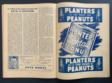 Load image into Gallery viewer, 1954 Montreal Forum NHL Hockey Program Canadiens vs Boston Bruins Vintage