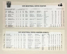 Load image into Gallery viewer, 1979 Montreal Expos Team Signed Illustration Board 32 Autographs MLB Gary Carter