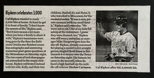 Load image into Gallery viewer, 2000 Baltimore Orioles Cal Ripken Jr 3000th Hit Full Unused Ticket MLB Baseball