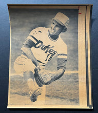 Load image into Gallery viewer, Vintage 1981 Sandy Koufax Press Photo Albuquerque Dukes Baseball Rare
