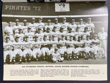 Load image into Gallery viewer, 1973 MLB Baseball Pittsburgh Pirates Official Yearbook Roberto Clemente Featured