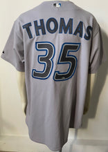 Load image into Gallery viewer, Frank Thomas Team Issued Game Used Toronto Blue Jays Road Grey Jersey MLB Holo
