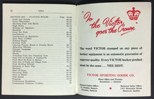 Load image into Gallery viewer, Vintage 1956 Spalding NHL + Amateur Hockey Rules Book Reach Canadian Sports