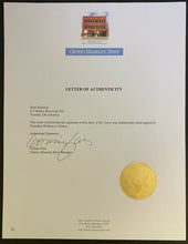 Load image into Gallery viewer, 2000 President Bill Clinton Autographed State of the Union Address Signed LOA