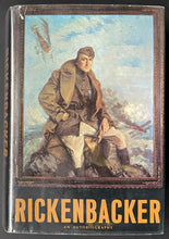 Load image into Gallery viewer, 1967 Eddie Rickenbacker Autographed Autobiography Signed Hardcover Book LOA JSA