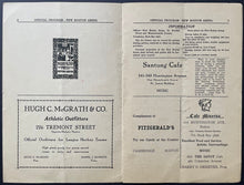 Load image into Gallery viewer, 1921 New Boston Arena Double Header Program Ice Carnival Hockey Championship