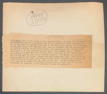 Load image into Gallery viewer, 1919 Type 1 Photo Champion French Race Car Driver Rene Thomas 1914 Indy 500 Win