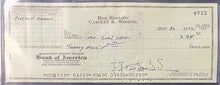Load image into Gallery viewer, Rod Serling Autographed Signed Cheque Beckett Slabbed Authenticated Vintage