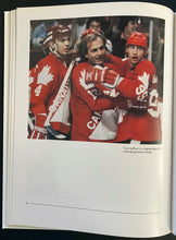 Load image into Gallery viewer, 1981 Canada Cup Hard Cover Hockey Book Gretzky's 1st + Many Photos Inside