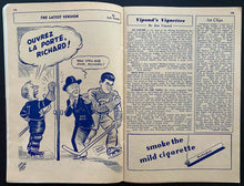 Load image into Gallery viewer, 1947 Maple Leaf Gardens Pro Boxing Program Frank Tunney Promoter 6 Bouts