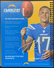 Load image into Gallery viewer, 2018 LA Chargers Season Ticket Promotional Booklet NFL Philip Rivers Program
