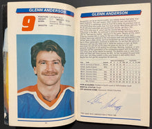 Load image into Gallery viewer, 1984-85 Autographed Edmonton Oilers Guide Gretzky Messier Coffey Signed x29 LOA