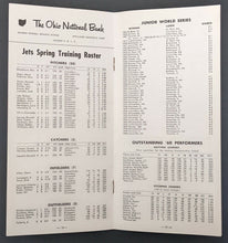 Load image into Gallery viewer, 1961 International League Baseball Columbus Jets Promo Sketch Book Media Guide
