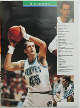 Load image into Gallery viewer, 1989-1990 NBA Minnesota Timberwolves Inaugural Season Yearbook + News Clippings