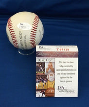 Load image into Gallery viewer, Dennis Martinez Autographed MLB Baseball Baltimore Orioles Players Edge Ball JSA