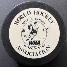 Load image into Gallery viewer, 1978-79 Quebec Nordiques WHA Hockey Puck Last Season In League Biltrite Inglasco