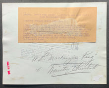 Load image into Gallery viewer, 1941 Historic Press Photo Canada Prime Minister Mackenzie King Winston Churchill