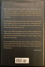 Load image into Gallery viewer, 2007 Tom DeLay Signed HC Copy No Retreat No Surrender Autographed First Edition
