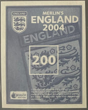 Load image into Gallery viewer, 2004 Merlin England #200 Wayne Rooney PSA MINT 9 Soccer Football Sticker Card