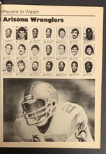 Load image into Gallery viewer, 1984 USFL Championship Game Program Philadelphia Stars vs Arizona Wranglers