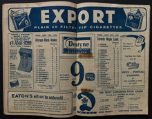 Load image into Gallery viewer, 1962 Stanley Cup Finals Game 2 Ticket + Program Signed Stan Mikita Leafs Hockey